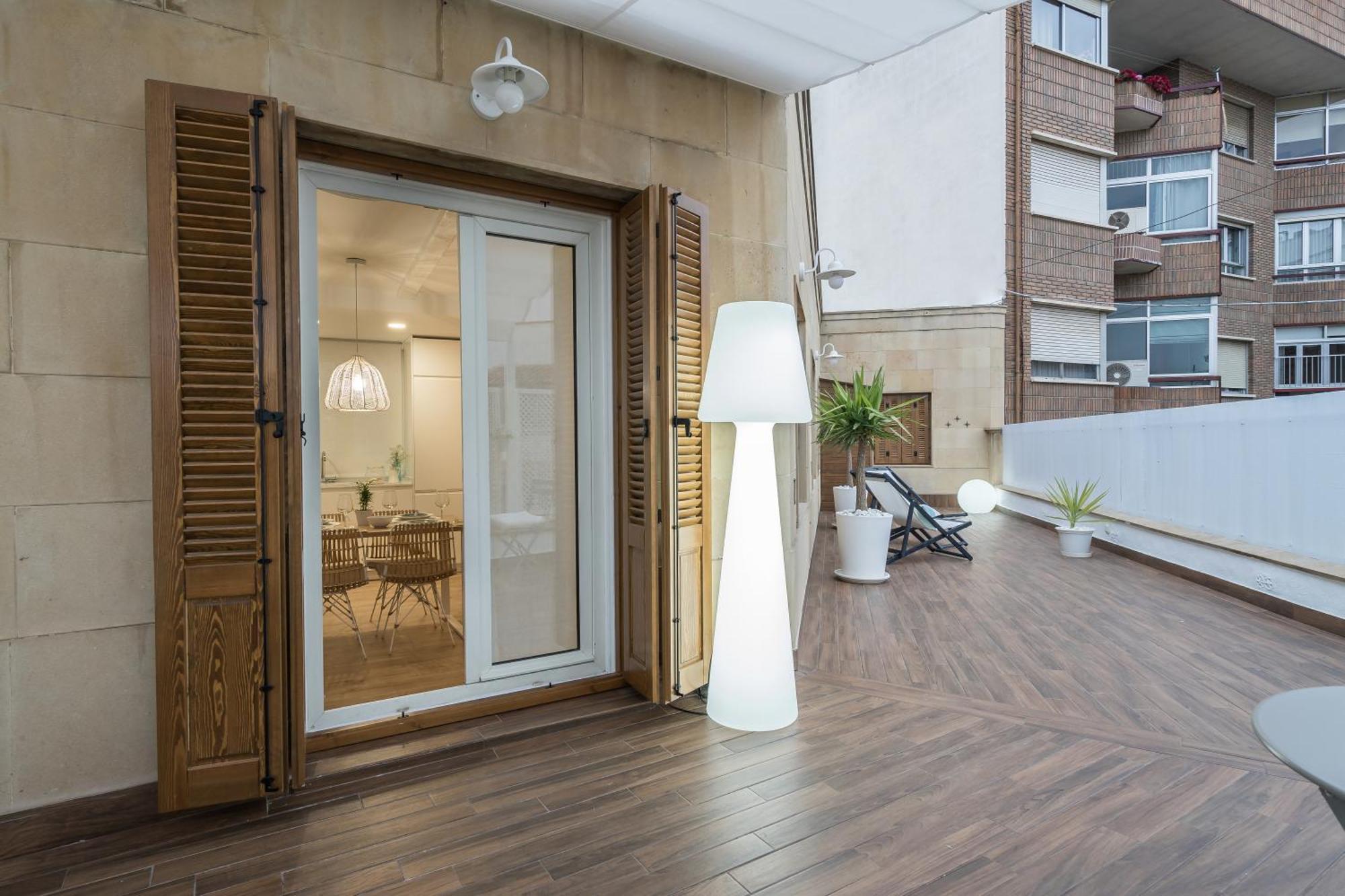 Apartmán Atico Chic Fontes Junto A La Catedral Murcía Exteriér fotografie